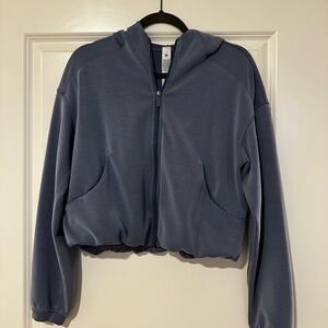 Lululemon Athletica Gray Zip-Up Jacket